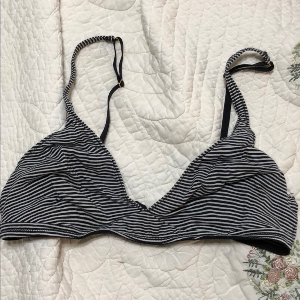 Madewell striped bralette